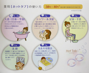 ホットタブ入り方
