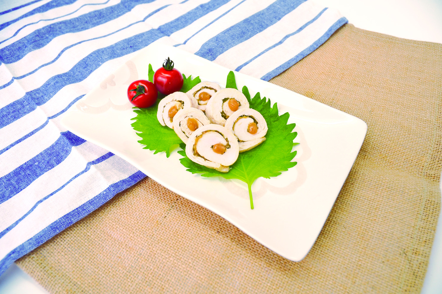 ささみの梅肉ロール