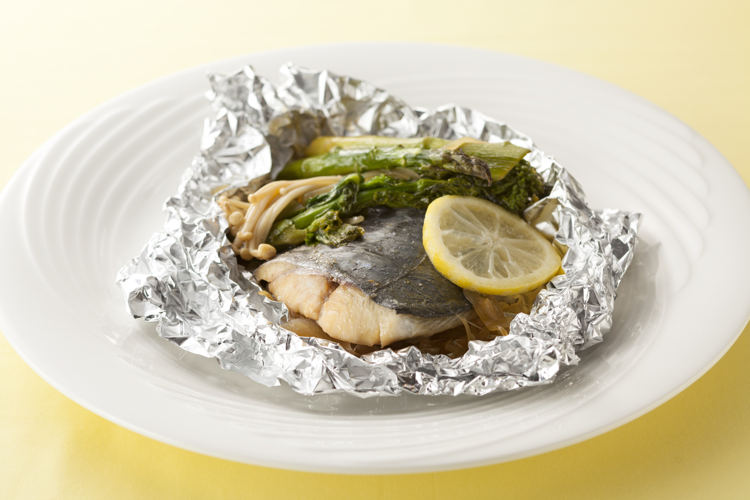 鰆と春野菜のホイル焼き